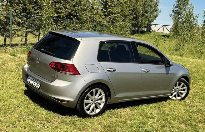 Volkswagen Golf cena 42000 przebieg: 139740, rok produkcji 2013 z Szamotuły małe 56